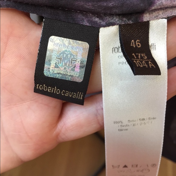 Roberto Cavalli silk button up shirt - Picture 6 of 6